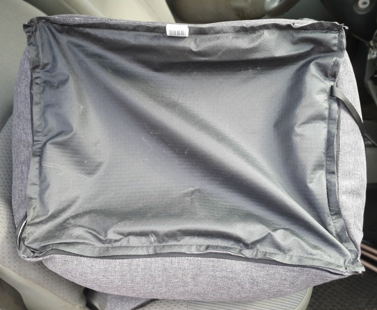 WOLTERS Dog Traveling Autositz 60 × 40 × 25 cm – dunkelgrau | Sonderposten – Bild 5