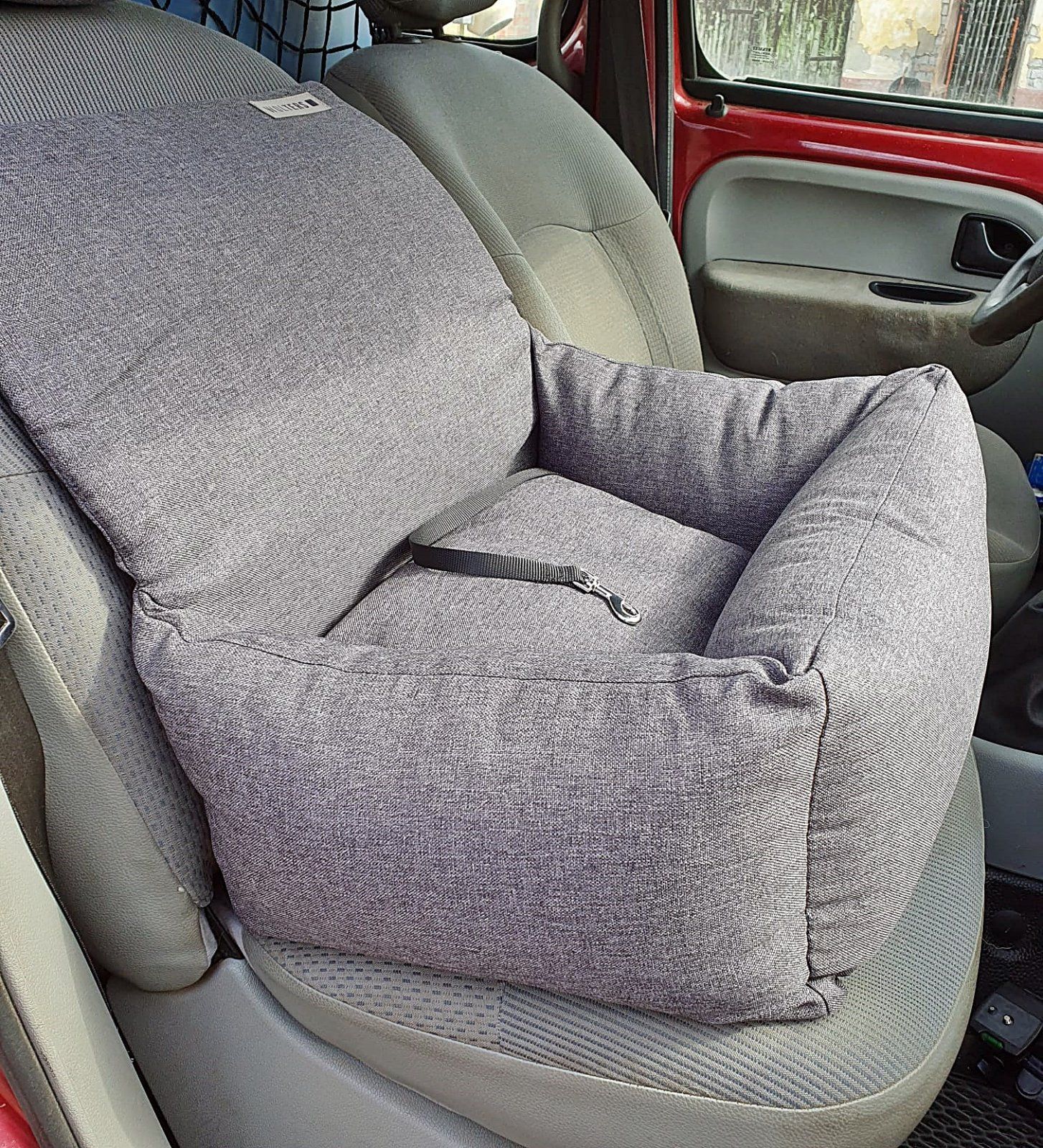 WOLTERS Dog Traveling Autositz 60 × 40 × 25 cm – dunkelgrau | Sonderposten – Bild 2